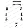 Kit d'accessoires, plaquette de frein à disque FERODO FBA465 - Visuel 2