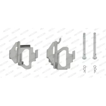 Kit d'accessoires, plaquette de frein à disque FERODO FBA512