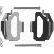 Kit d'accessoires, plaquette de frein à disque FERODO FBA512 - Visuel 2