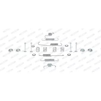 Kit d'accessoires, mâchoire de frein FERODO FBA53