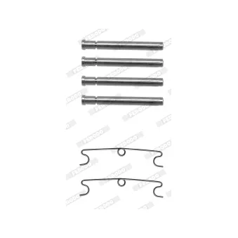 Kit d'accessoires, plaquette de frein à disque FERODO FBA537