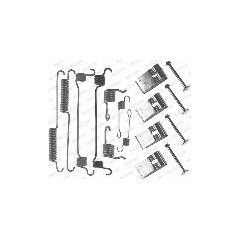 Kit d'accessoires, mâchoire de frein FERODO FBA55