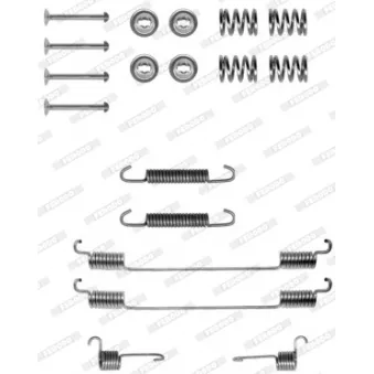 Kit d'accessoires, mâchoire de frein FERODO FBA59
