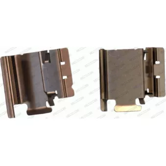 Kit d'accessoires, plaquette de frein à disque FERODO FBA616