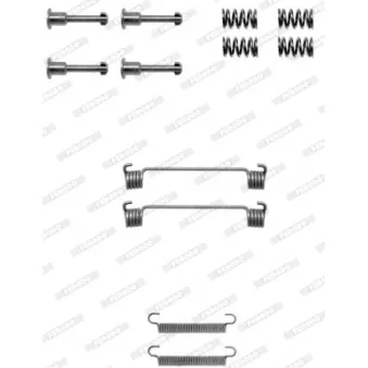 Kit d'accessoires, mâchoire de frein FERODO FBA64