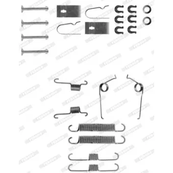 Kit d'accessoires, mâchoire de frein FERODO FBA66