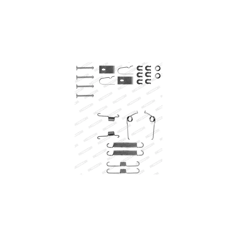 Kit d'accessoires, mâchoire de frein FERODO FBA66