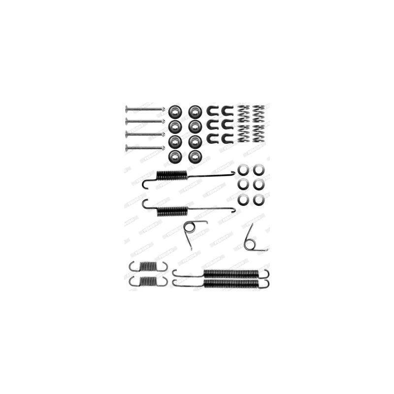 Kit d'accessoires, mâchoire de frein FERODO FBA67