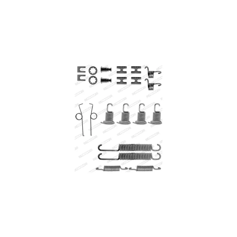 Kit d'accessoires, mâchoire de frein FERODO FBA71