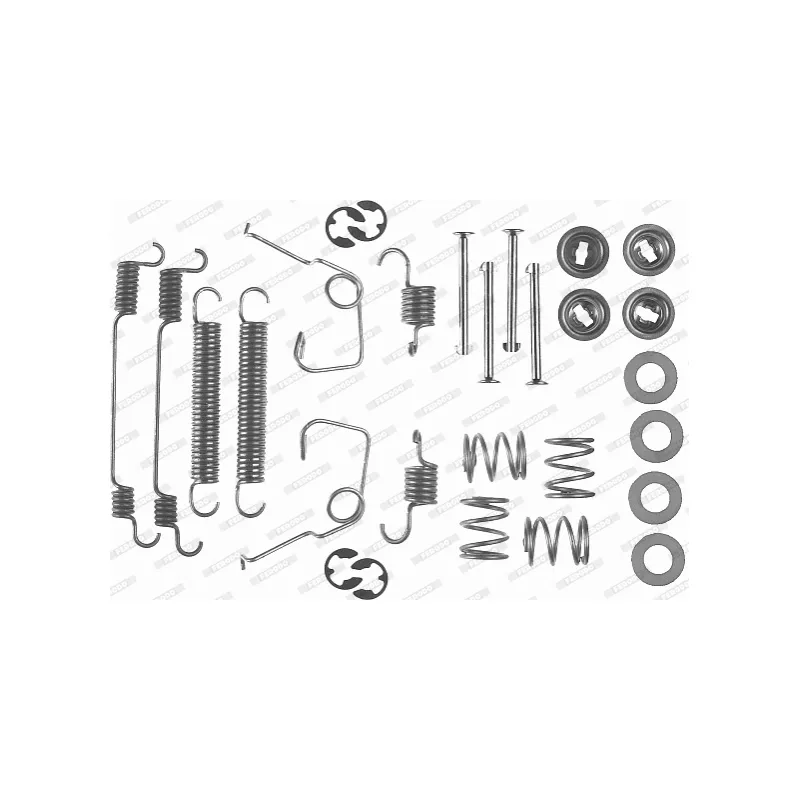 Kit d'accessoires, mâchoire de frein FERODO FBA74
