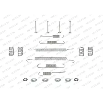 Kit d'accessoires, mâchoire de frein FERODO FBA75
