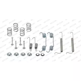Kit d'accessoires, mâchoire de frein FERODO FBA76