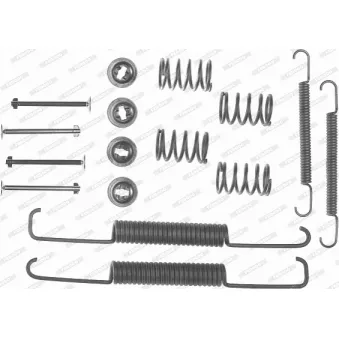 Kit d'accessoires, mâchoire de frein FERODO FBA85