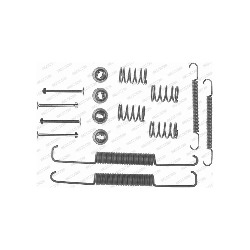 Kit d'accessoires, mâchoire de frein FERODO FBA85