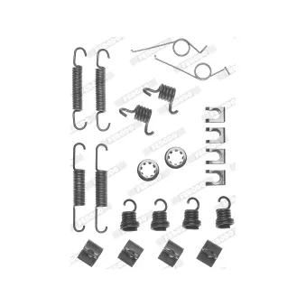 Kit d'accessoires, mâchoire de frein FERODO FBA88