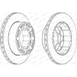 Jeu de 2 disques de frein arrière FERODO FCR184A - Visuel 2