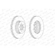 Jeu de 2 disques de frein avant FERODO FCR335A - Visuel 2