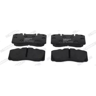 Jeu de 4 plaquettes de frein avant FERODO FCV1126