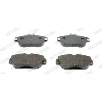 Jeu de 4 plaquettes de frein avant FERODO FDB1024