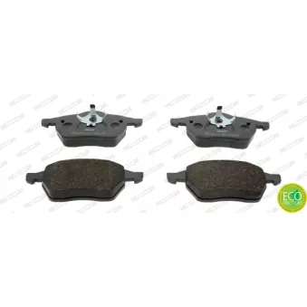 Jeu de 4 plaquettes de frein avant FERODO FDB1055