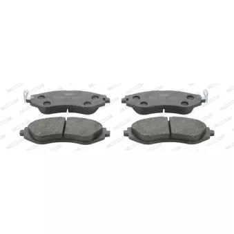 Jeu de 4 plaquettes de frein avant FERODO FDB1116