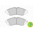 Jeu de 4 plaquettes de frein avant FERODO FDB1116 - Visuel 2