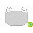 Jeu de 4 plaquettes de frein avant FERODO FDB116 - Visuel 2