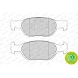 Jeu de 4 plaquettes de frein avant FERODO FDB1160 - Visuel 2