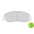 Jeu de 4 plaquettes de frein avant FERODO FDB1505 - Visuel 2