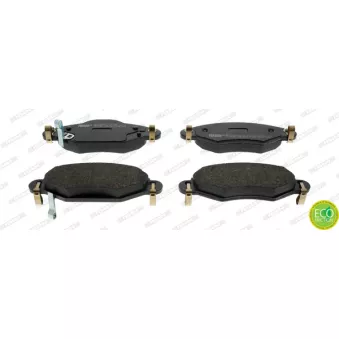 Jeu de 4 plaquettes de frein avant FERODO FDB1513