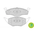Jeu de 4 plaquettes de frein avant FERODO FDB1517 - Visuel 2
