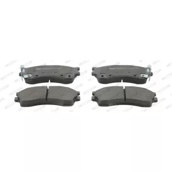 Jeu de 4 plaquettes de frein avant FERODO FDB1602