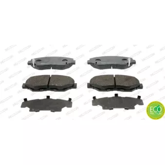 Jeu de 4 plaquettes de frein avant FERODO FDB1658