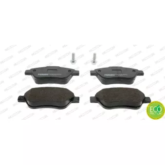 Jeu de 4 plaquettes de frein avant FERODO FDB1666