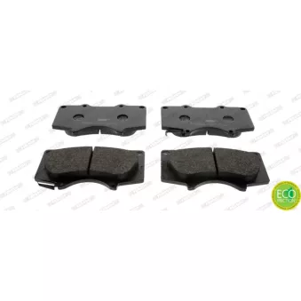 Jeu de 4 plaquettes de frein avant FERODO FDB1698