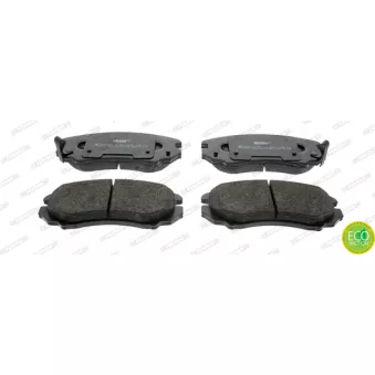 Jeu de 4 plaquettes de frein avant FERODO FDB1733