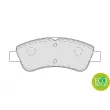 Jeu de 4 plaquettes de frein avant FERODO FDB4066 - Visuel 2
