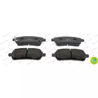 Jeu de 4 plaquettes de frein avant FERODO FDB4110