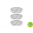 Jeu de 4 plaquettes de frein avant FERODO FDB4194 - Visuel 2