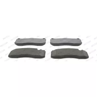Jeu de 4 plaquettes de frein avant FERODO FDB4218