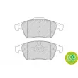 Jeu de 4 plaquettes de frein avant FERODO FDB4249 - Visuel 2