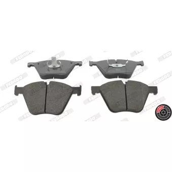 Jeu de 4 plaquettes de frein avant FERODO FDB4258