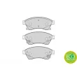 Jeu de 4 plaquettes de frein avant FERODO FDB4262 - Visuel 2