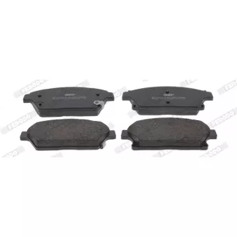 Jeu de 4 plaquettes de frein avant FERODO FDB4264