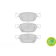 Jeu de 4 plaquettes de frein avant FERODO FDB4269 - Visuel 2