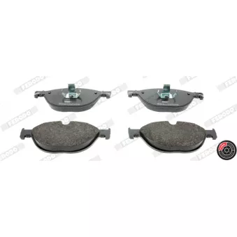 Jeu de 4 plaquettes de frein avant FERODO FDB4285
