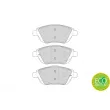 Jeu de 4 plaquettes de frein avant FERODO FDB4288 - Visuel 2