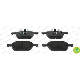 Jeu de 4 plaquettes de frein avant FERODO FDB4319