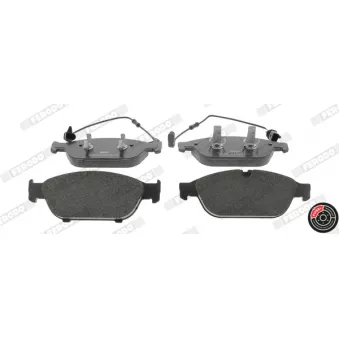 Jeu de 4 plaquettes de frein avant FERODO FDB4397