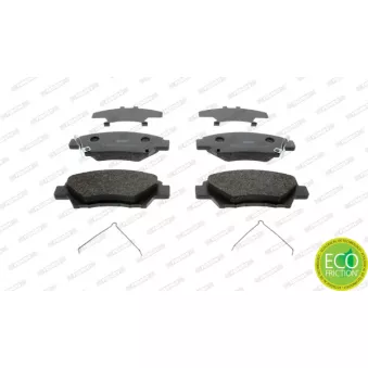 Jeu de 4 plaquettes de frein avant FERODO FDB4404